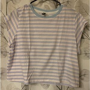 H&M Divided Summer Cropped T-Shirt Size XL